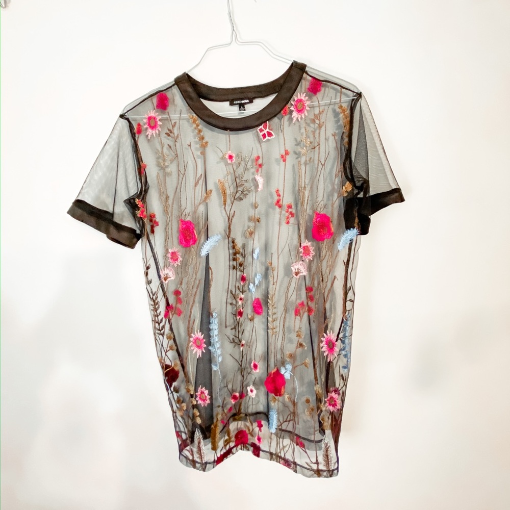 Mesh tshirt dress! WORN TO THE HANGOUT MUSIC FEST